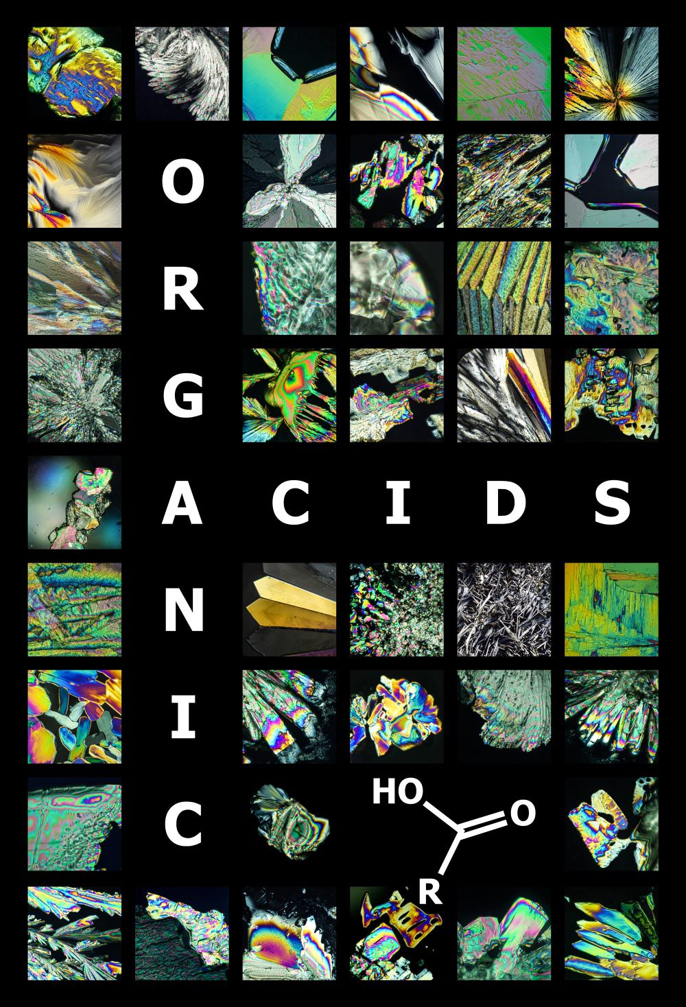 organic acid crystals