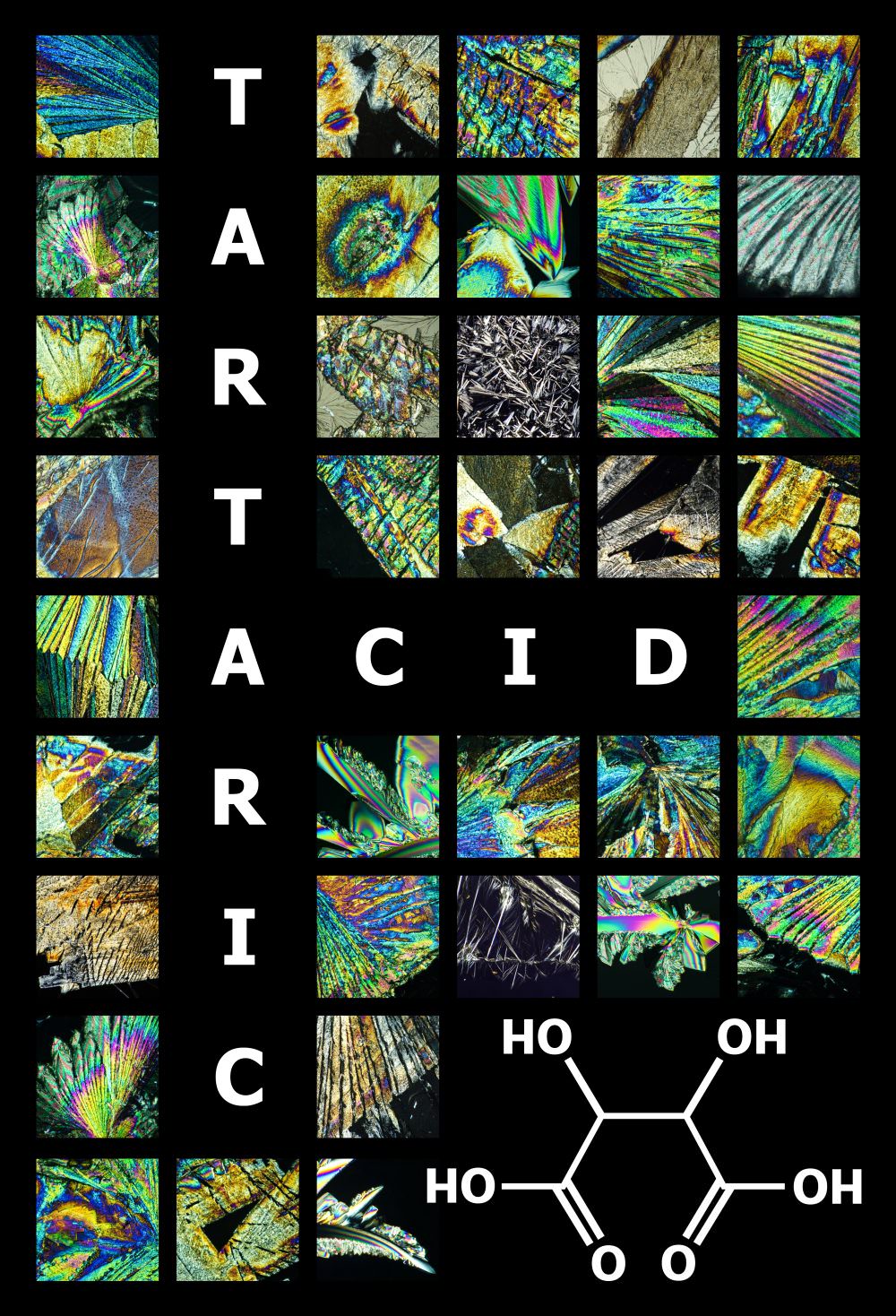 tartaric acid crystals