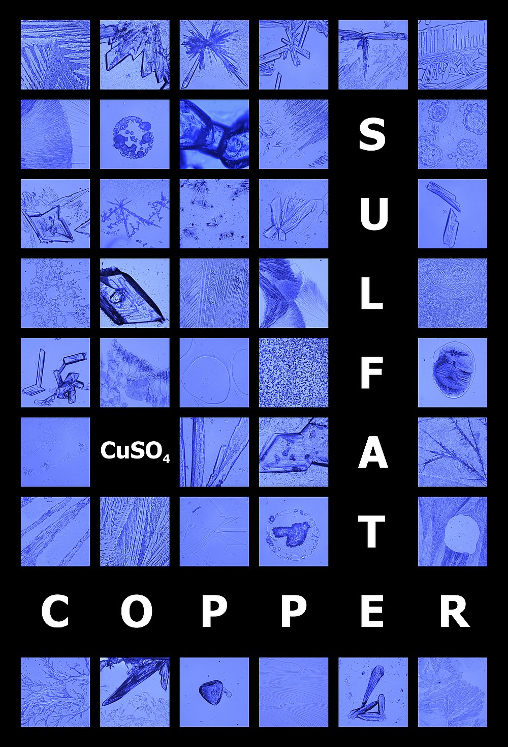  cupper sulfate crystals