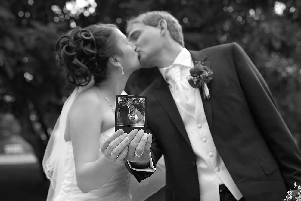 polaroid wedding