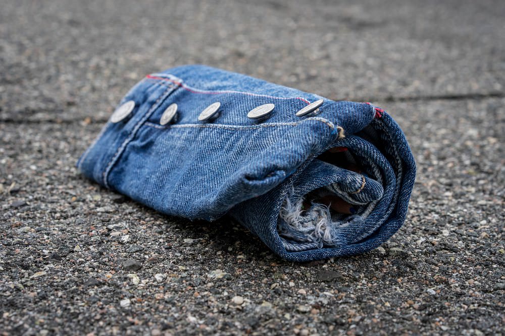 pencil case jeans design